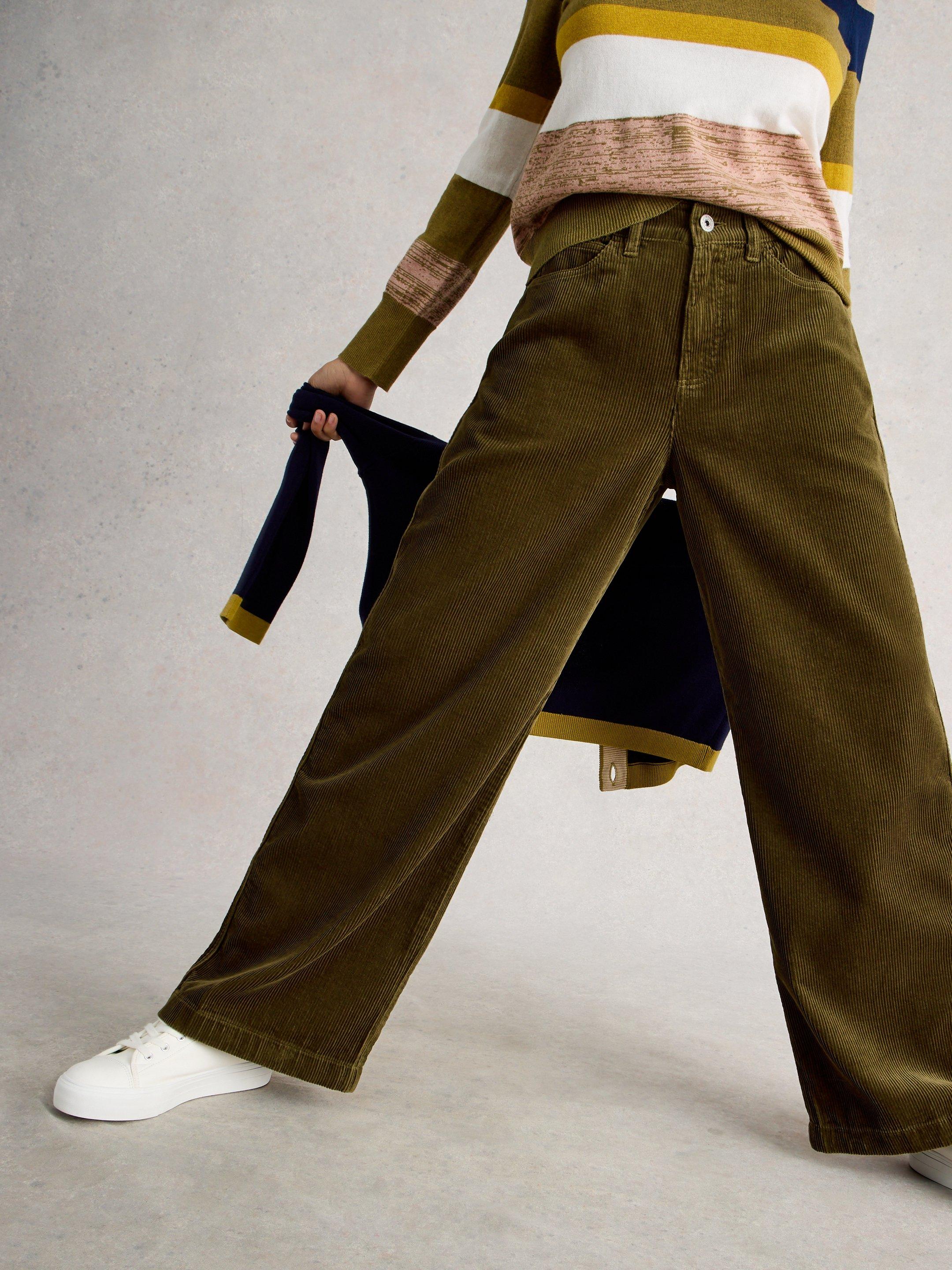 Ayla Cord Wide Leg Trouser