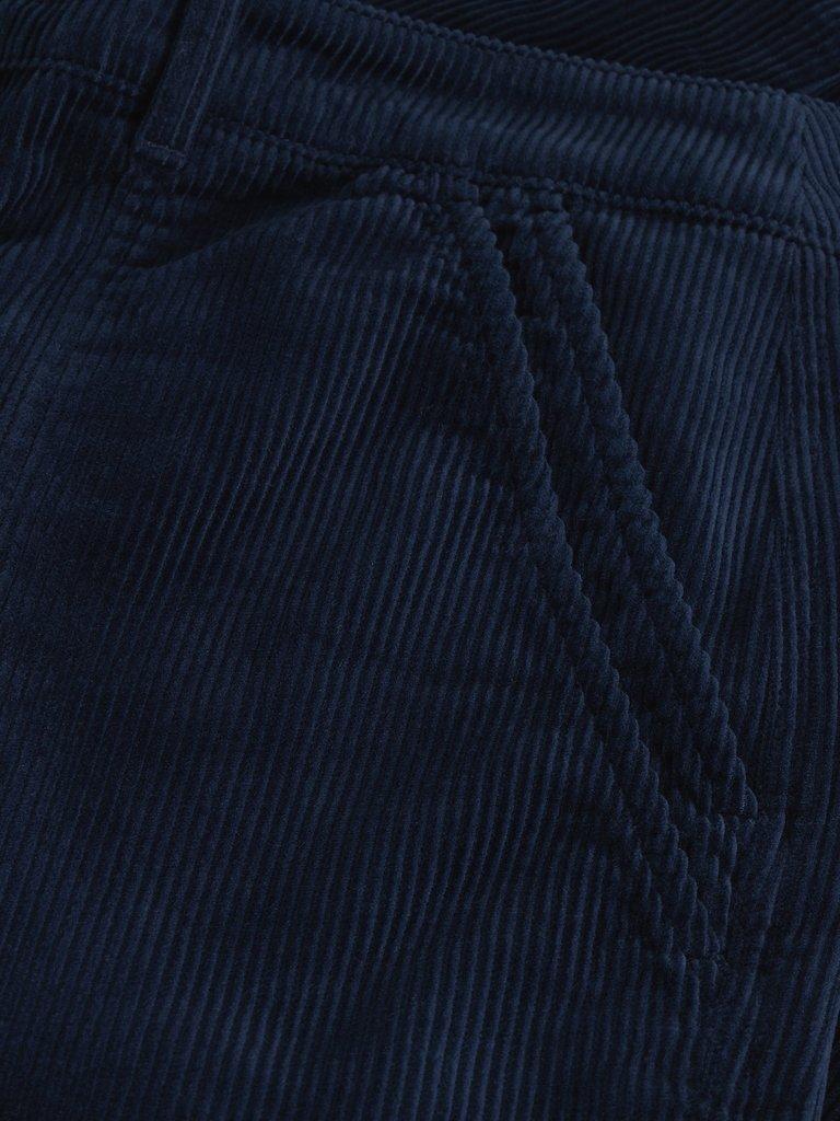 Twister Macro Cord Trouser in DARK NAVY - FLAT DETAIL