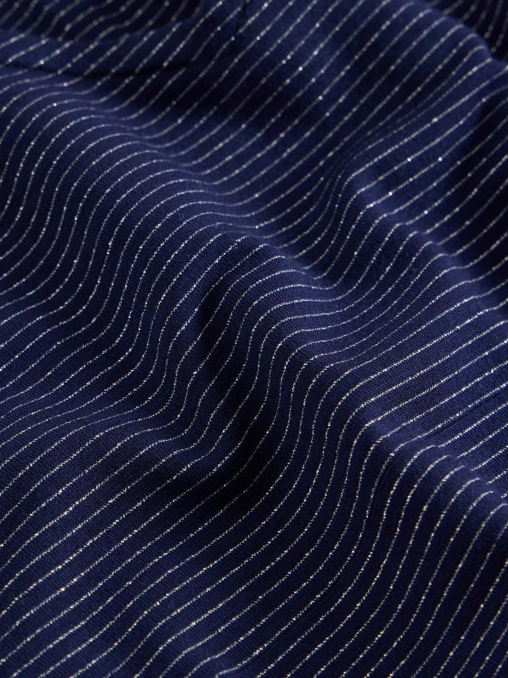 Tallie Sparkle Jersey Dress in NAVY MULTI - FLAT DETAIL