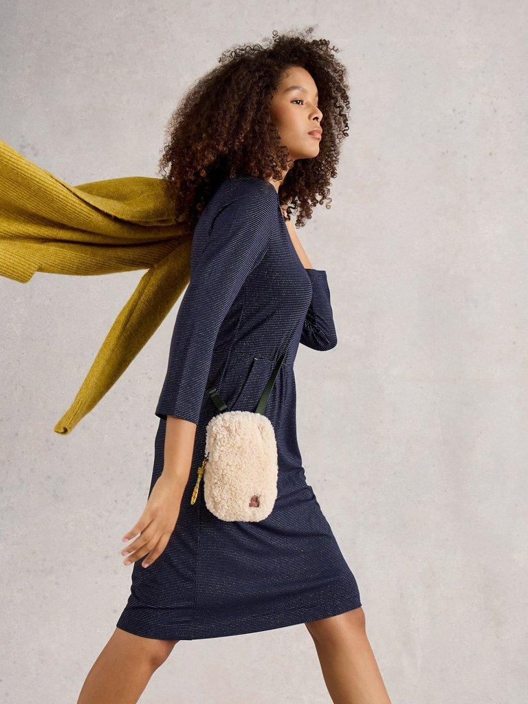 Tallie Sparkle Jersey Dress in NAVY MULTI - LIFESTYLE