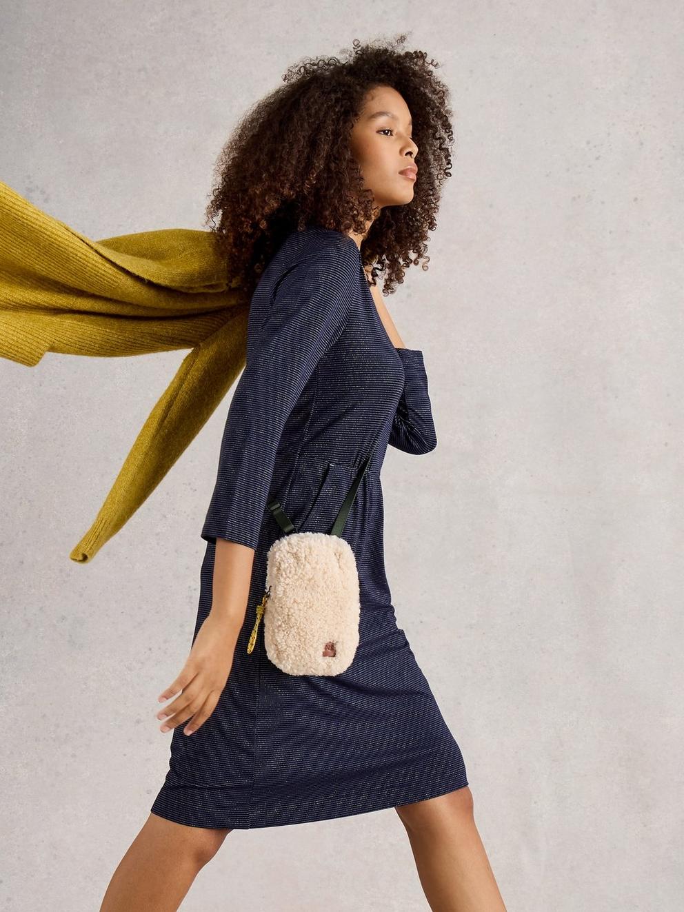 Tallie Sparkle Jersey Dress in NAVY MULTI - LIFESTYLE