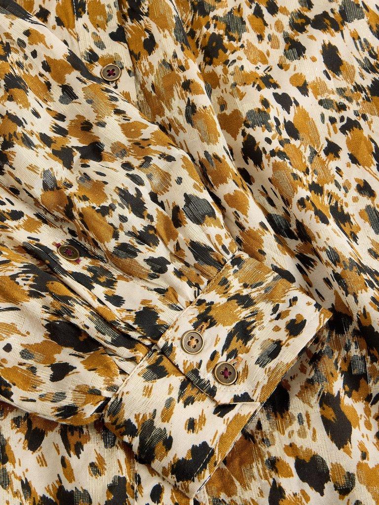 Ari Metallic Top in CHART MLT - FLAT DETAIL