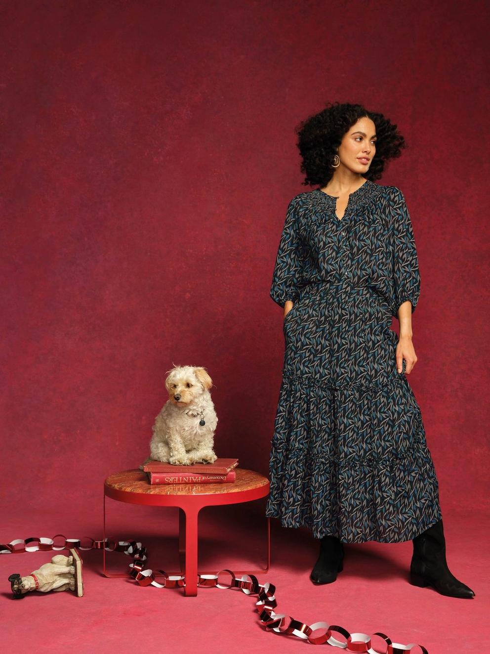 Remi Metallic Top in BLK MLT - MIXED