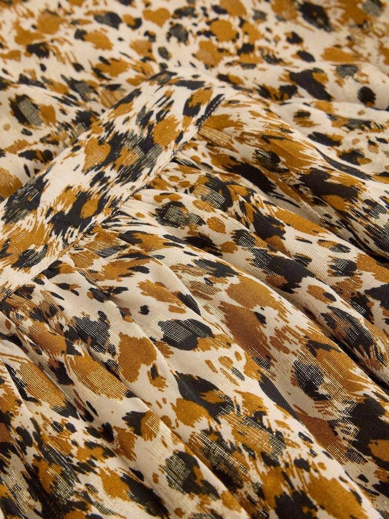 Ari Metallic Skirt in CHART MLT - FLAT DETAIL