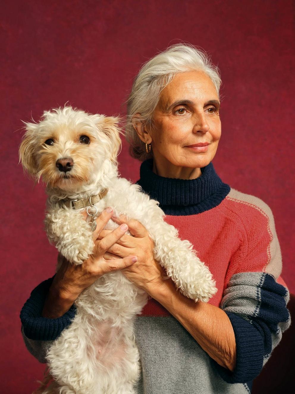 MARY COLOURBLOCK JUMPER in GREY MLT - MIXED