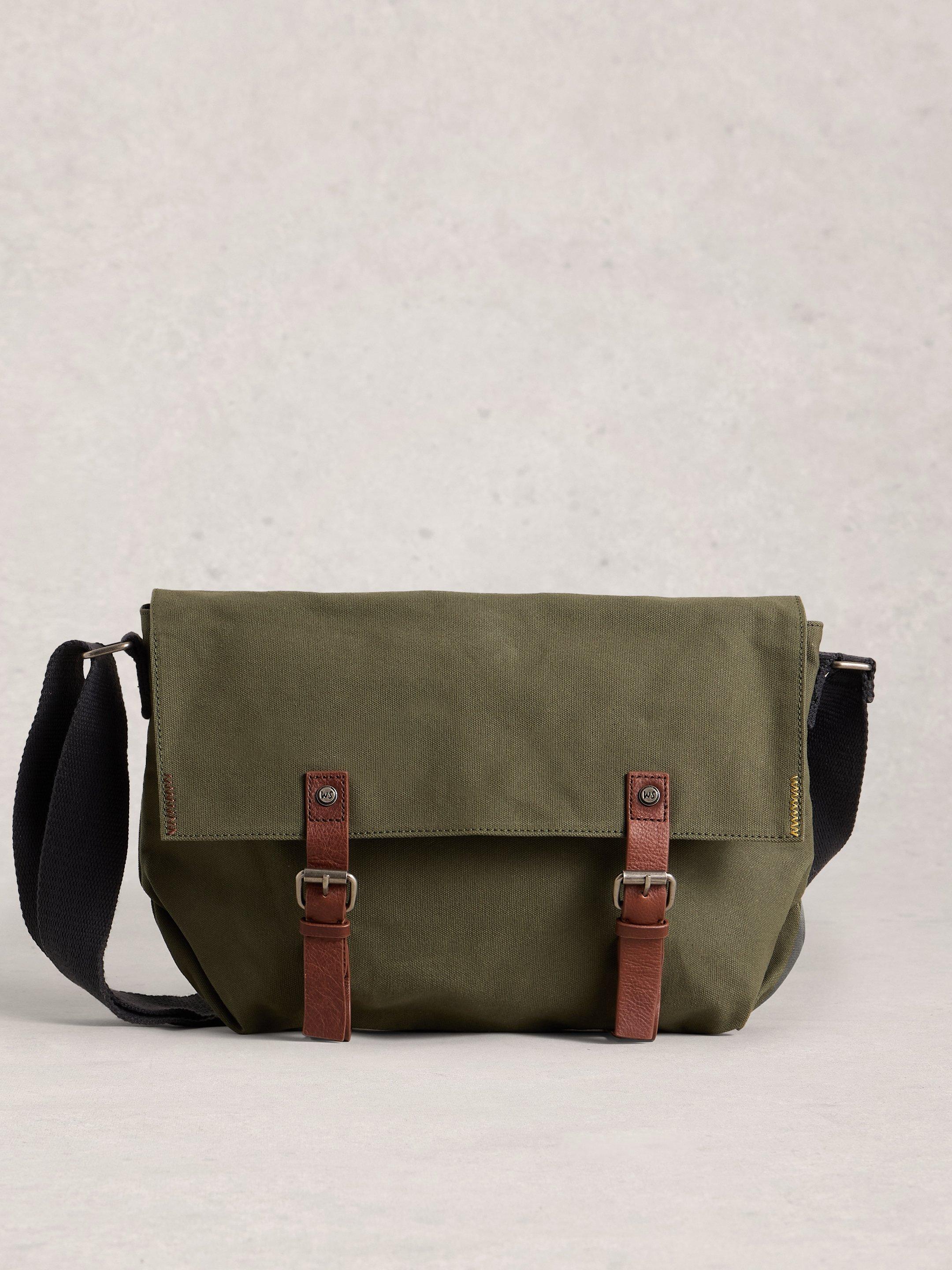 Charlie Canvas Messenger Bag