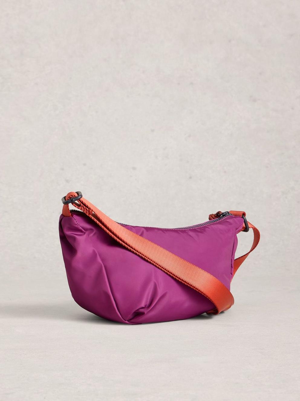 Meadow Sling Bag in BRT PINK - FLAT BACK