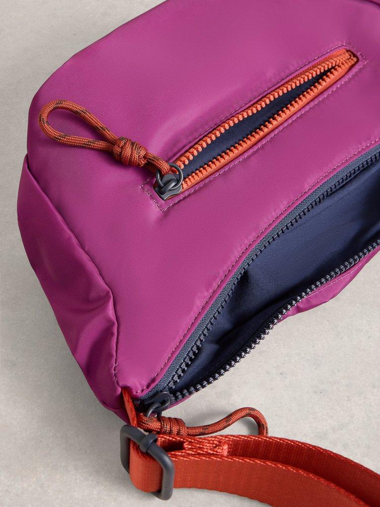 Meadow Sling Bag in BRT PINK - FLAT DETAIL