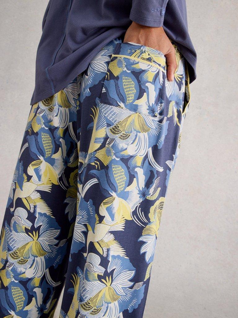 NINA PJ JERSEY BOTTOM in PURPLE PR - MODEL DETAIL