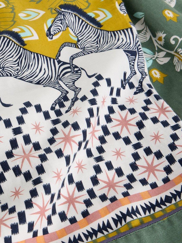 ORGANIC NINA PJ BOTTOM in GREEN PR - FLAT DETAIL