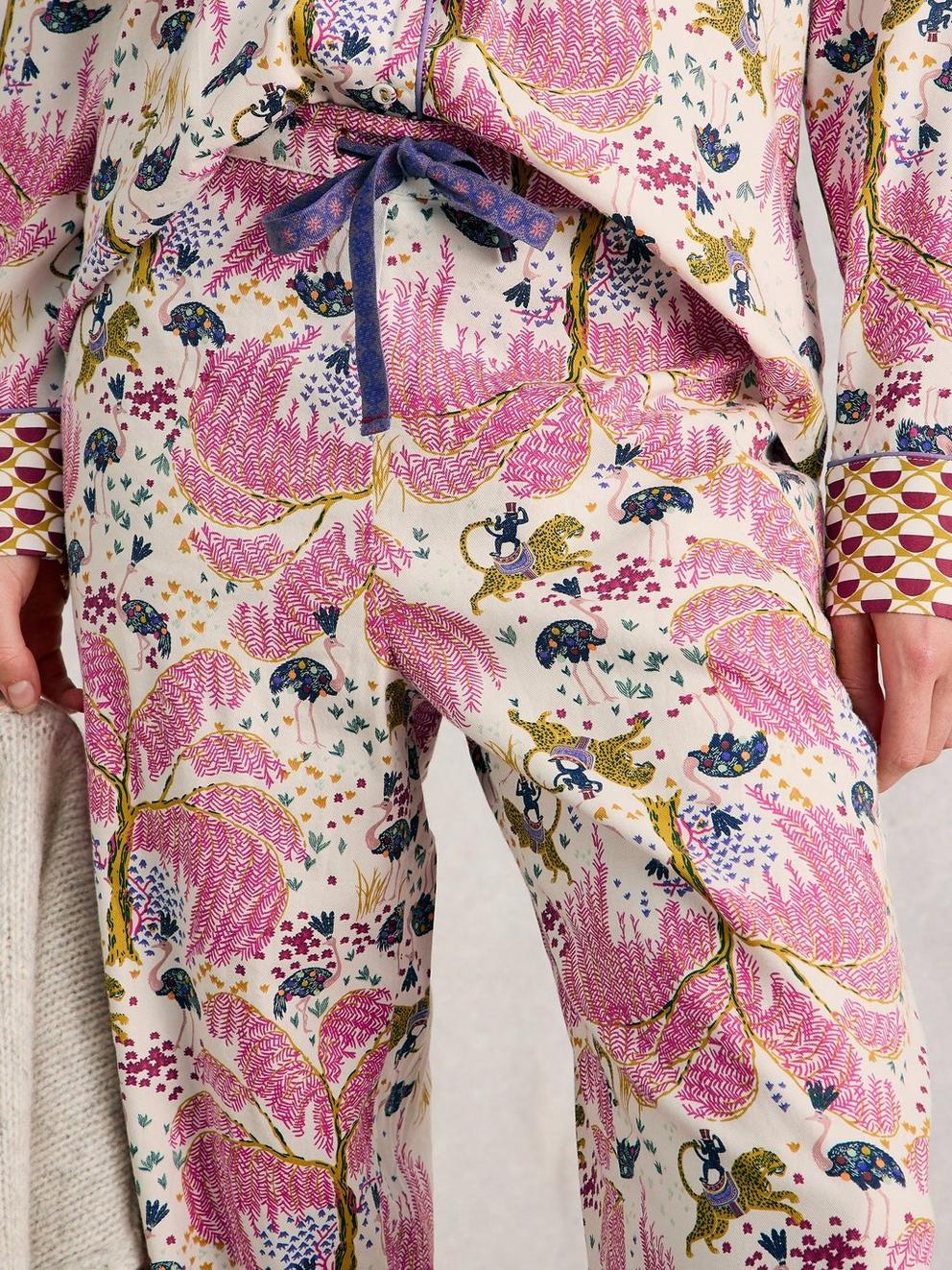 ORGANIC NINA PJ BOTTOM in NAT PR - MODEL DETAIL