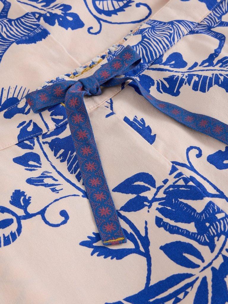 ORGANIC NINA PJ BOTTOM in PINK PR - FLAT DETAIL