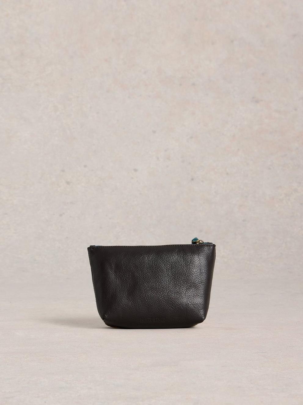 Tanya Toiletry Bag in BROWN MLT - FLAT BACK