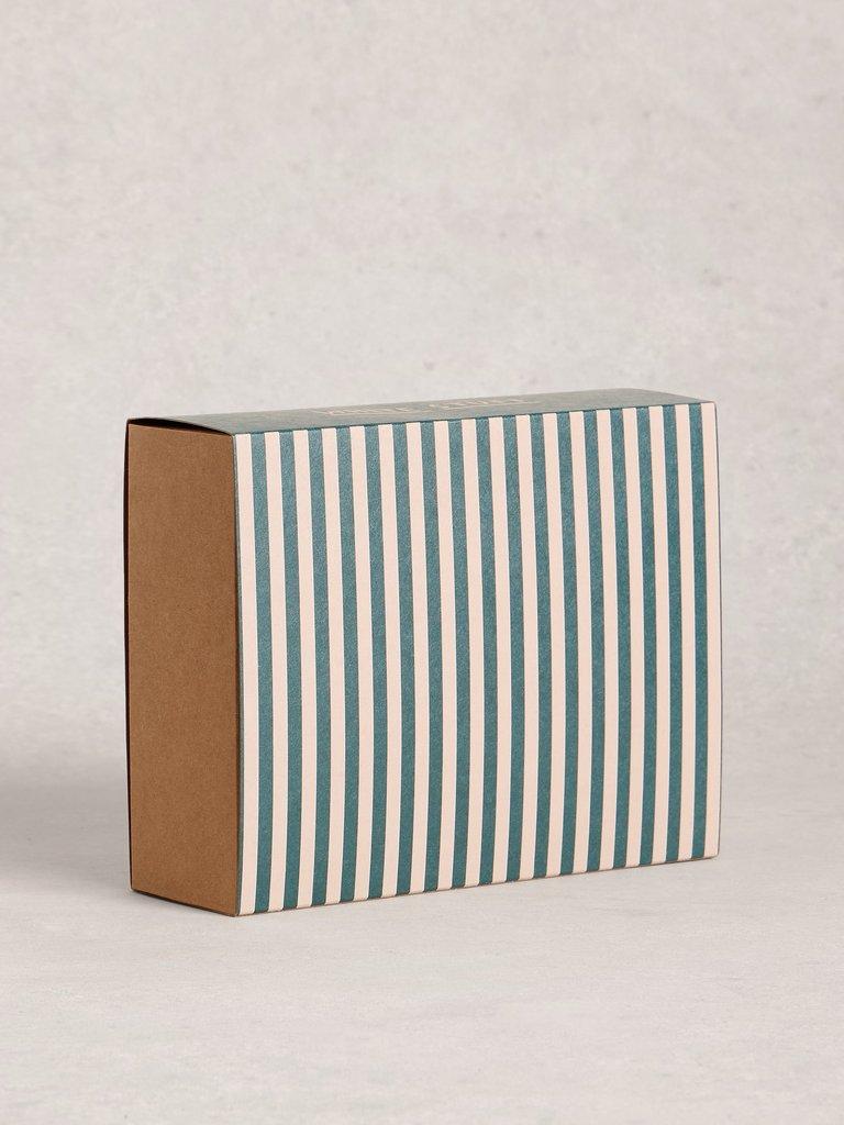 Circus Ankle Socks 4 Pack in NAVY MULTI - FLAT BACK