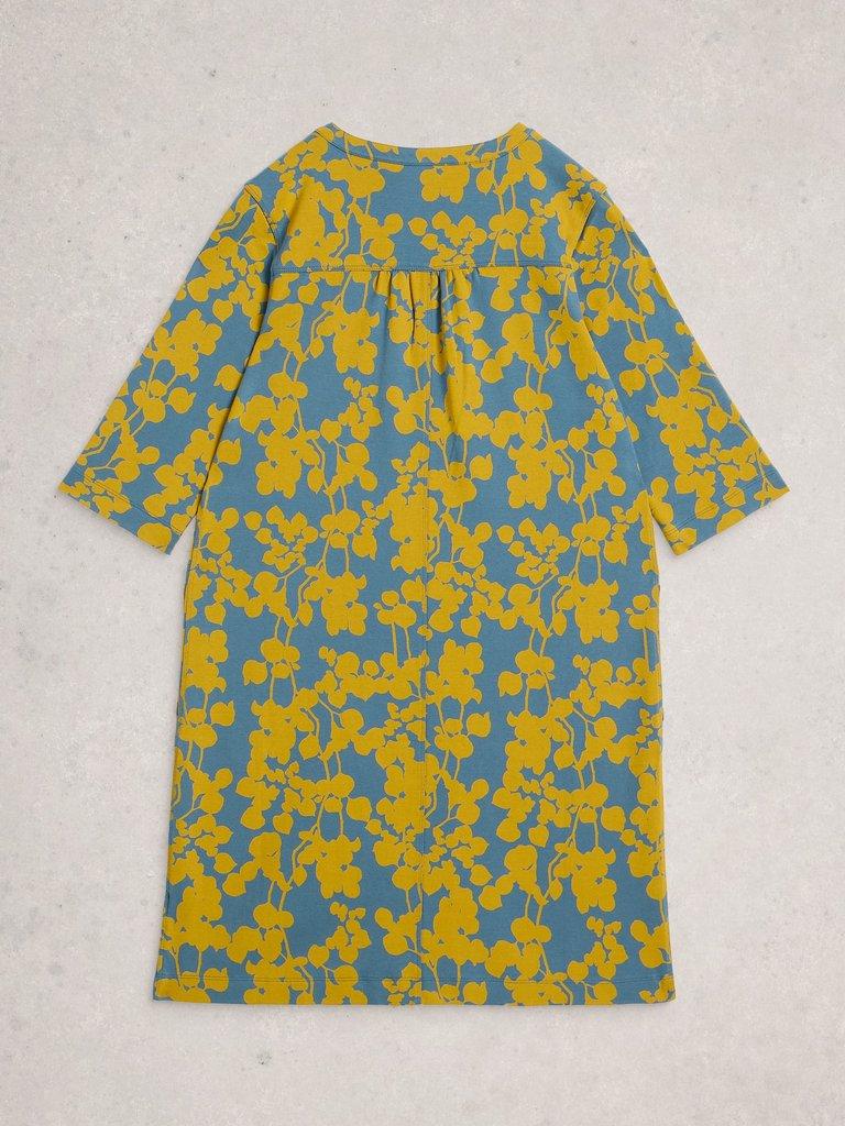 Jada Jersey Shift Dress in CHART PR - FLAT BACK