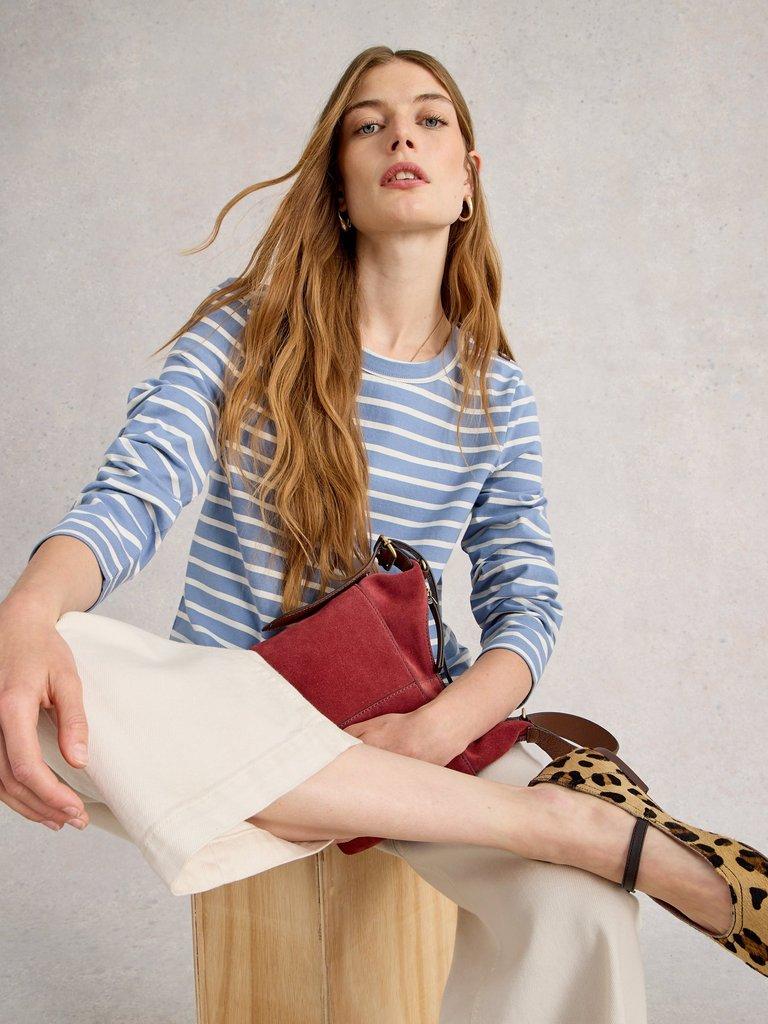 WILLOW TUNIC in BLUE MLT - LIFESTYLE