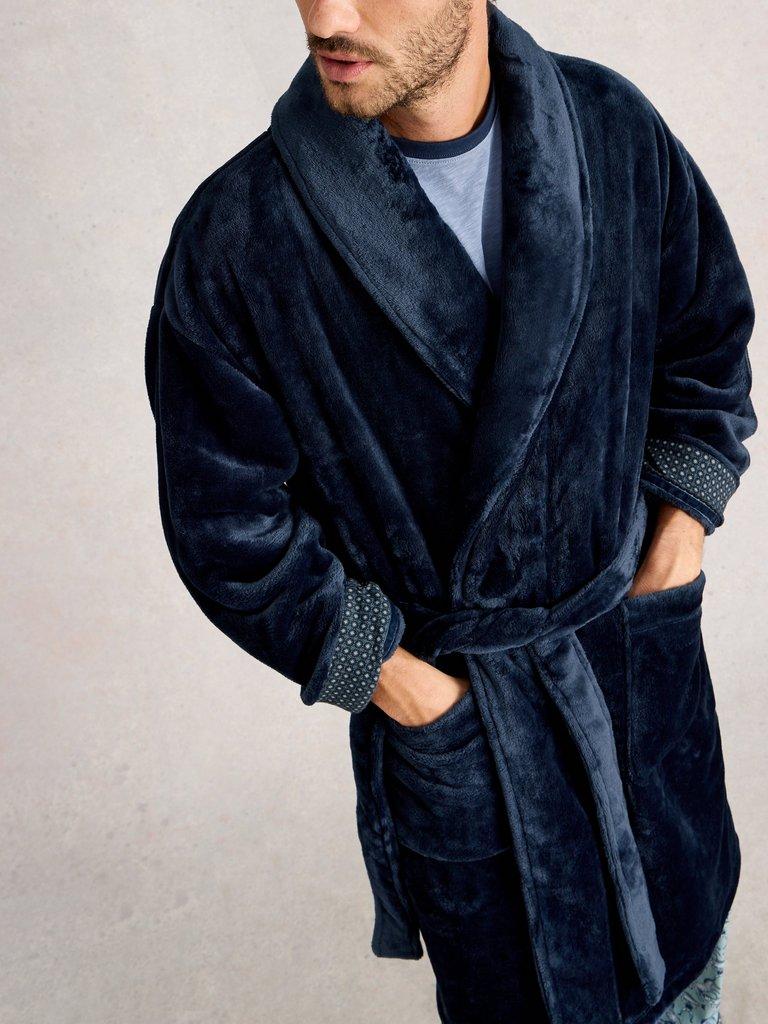 Cosy Robe in DARK NAVY - LIFESTYLE