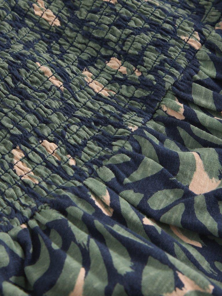 Marissa Maxi Skirt Jersey in NAVY MULTI - FLAT DETAIL