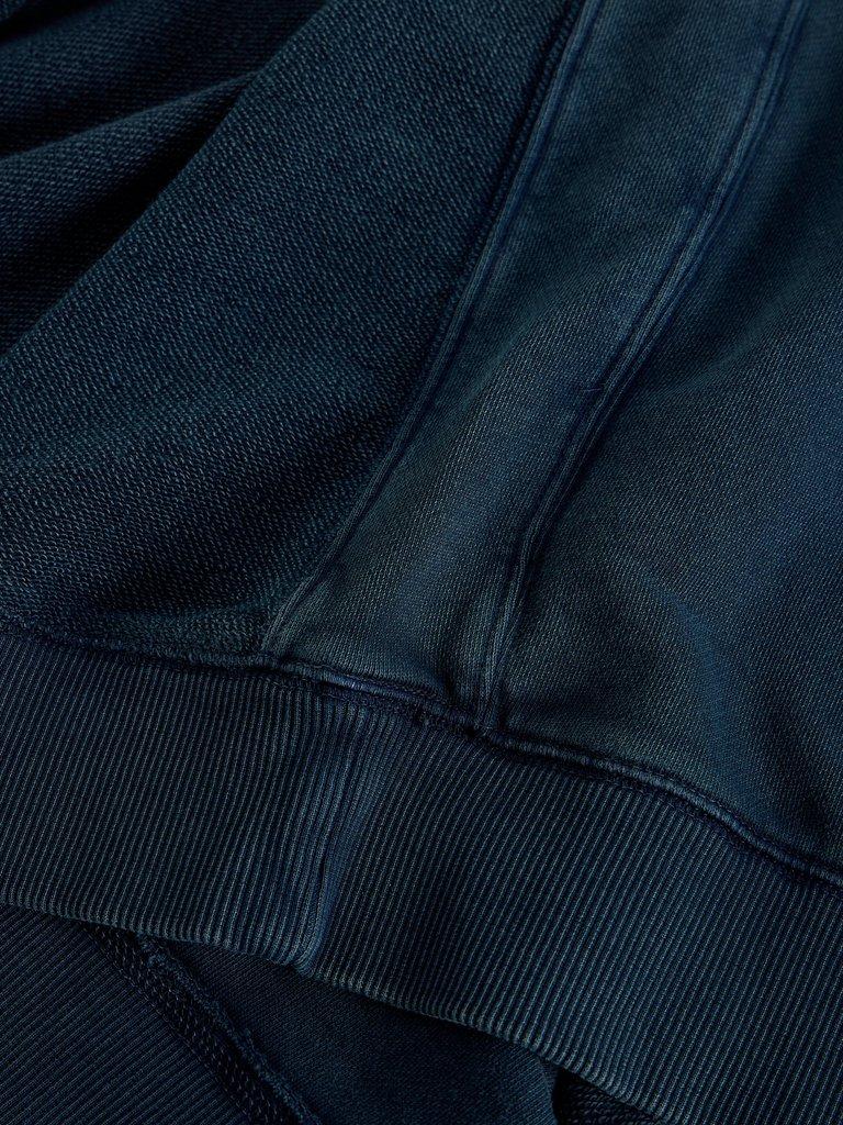 Sidmouth Crew Neck in DARK NAVY - FLAT DETAIL