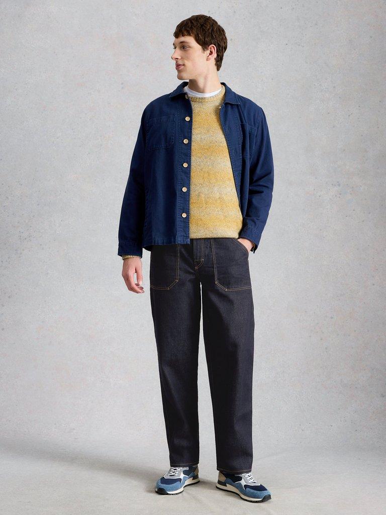 Denim Crantock Jean in DK DENIM - MODEL FRONT