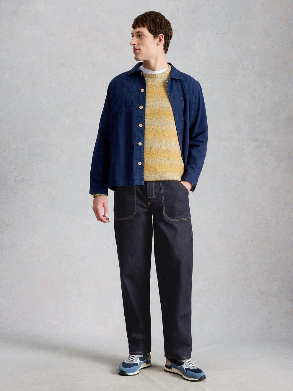 Denim Crantock Jean in DK DENIM - MODEL FRONT