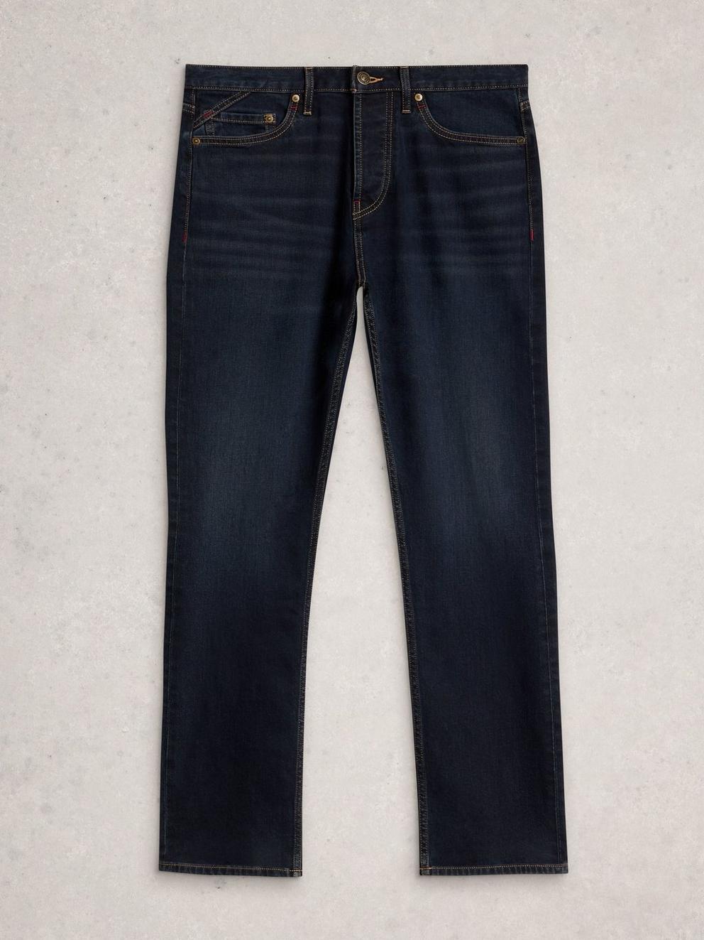 Eastwood Straight Leg Jean in DEEP BLUE - FLAT FRONT