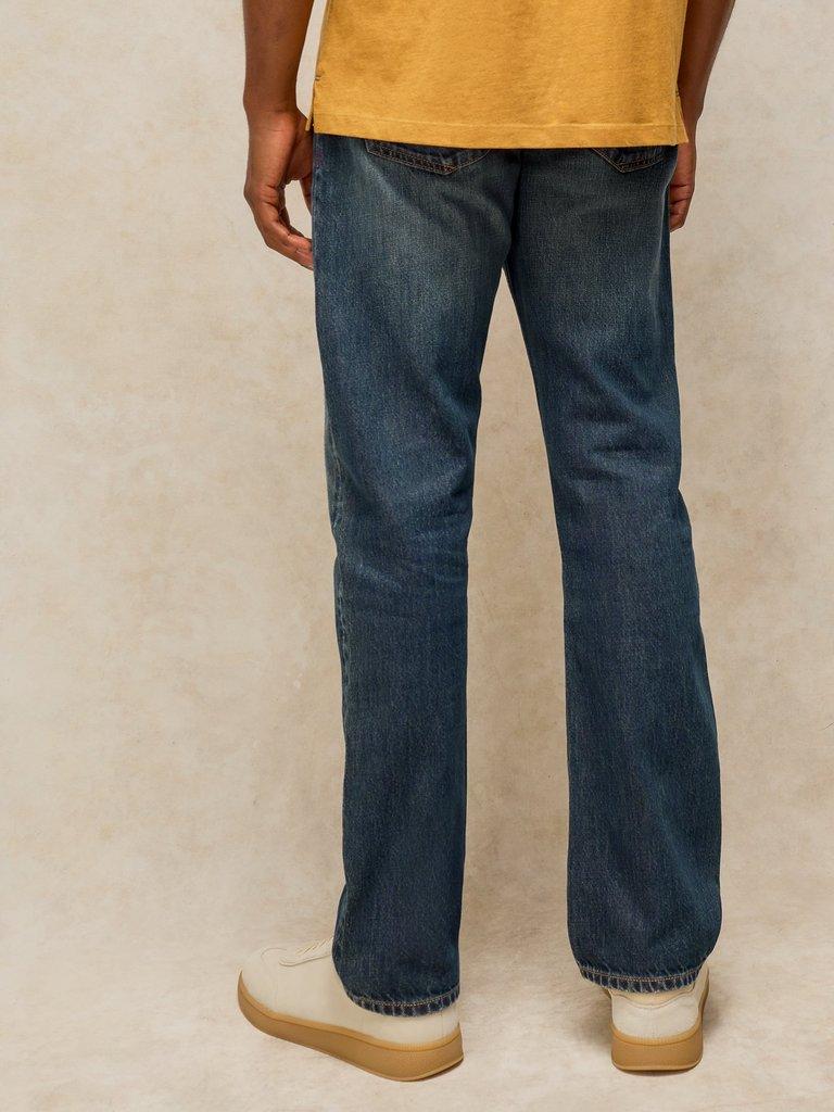 Eastwood Straight Leg Jean in DENIM MLT - MODEL BACK
