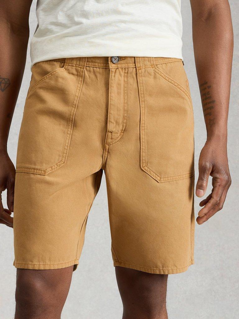 Crantock Utility Short in MID TAN - LIFESTYLE