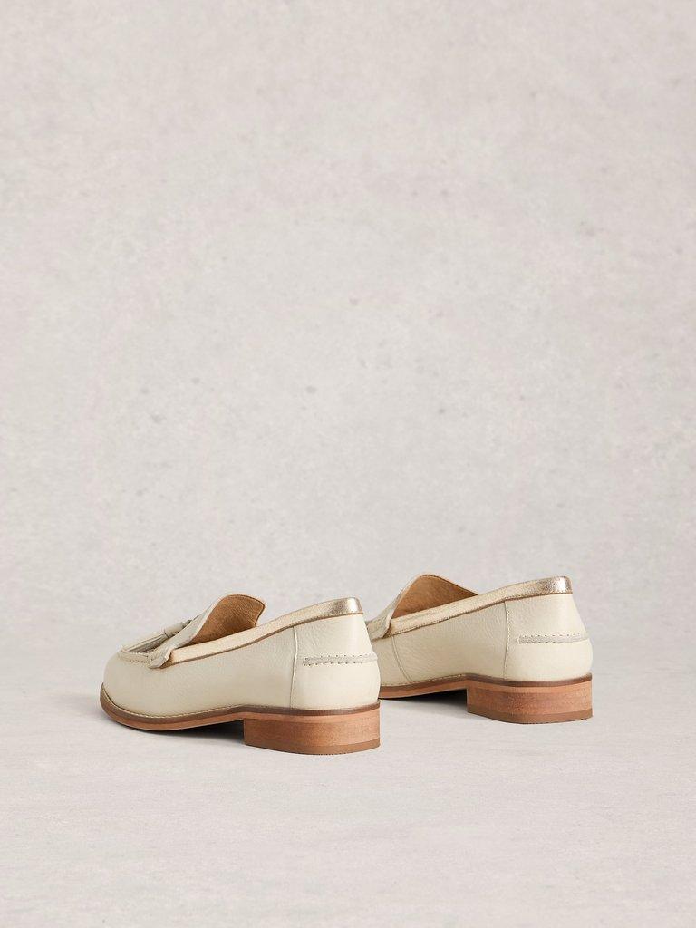 Elba Loafers in IVORY MLT - FLAT BACK