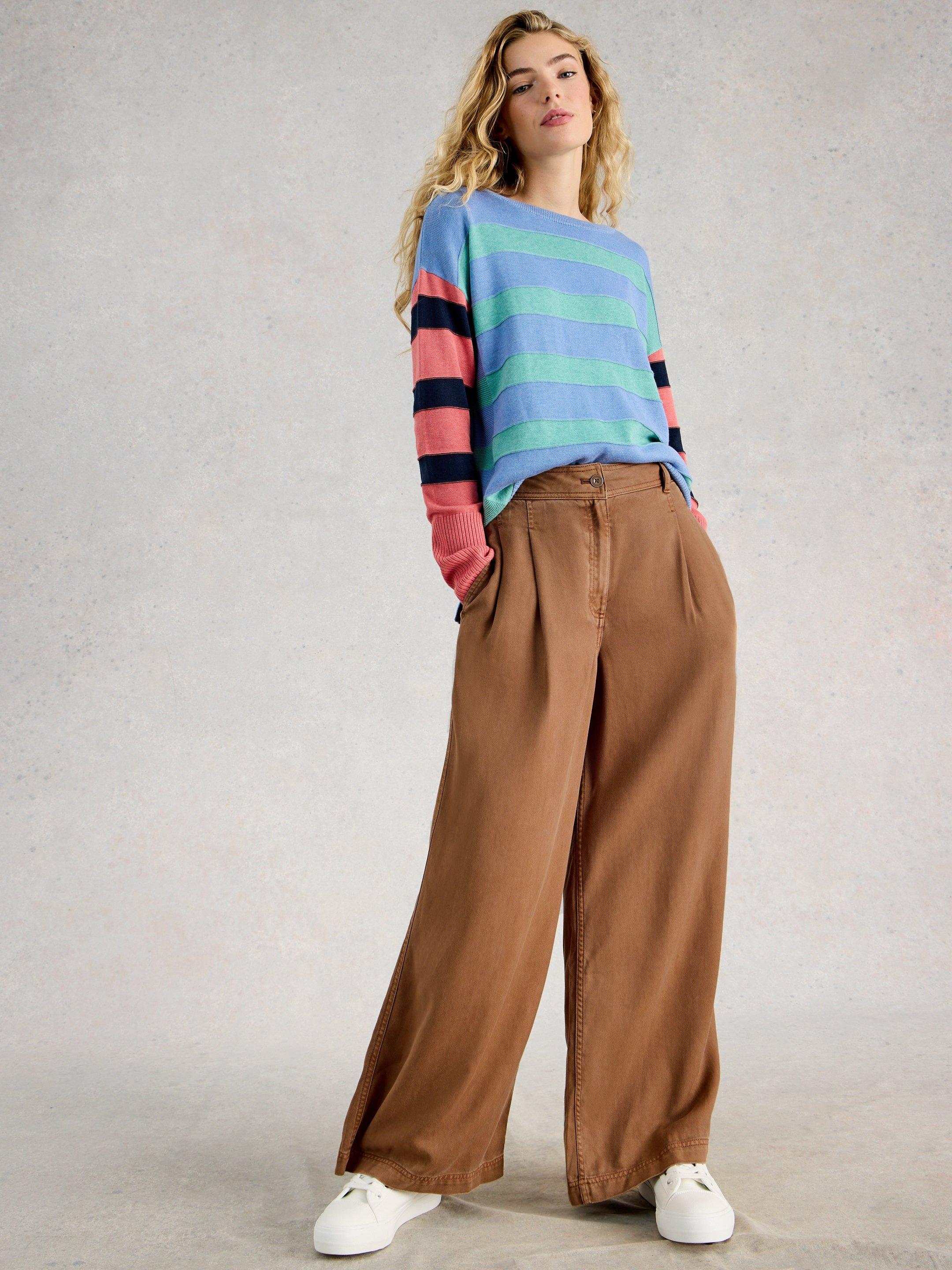Sasha Full Length Wide Leg Trouser