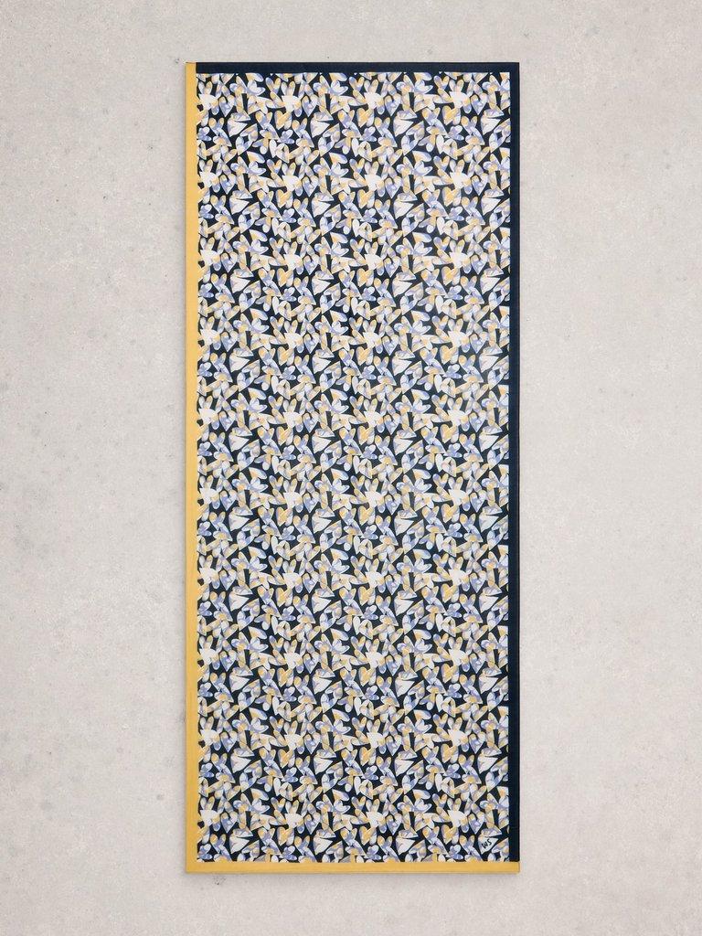 Sophie Print Scarf in CHART PR - FLAT BACK