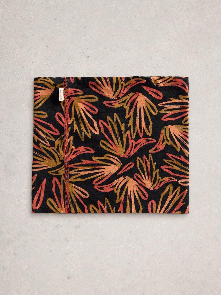 Versatile Neck Jersey Roll in BLK MLT - FLAT BACK