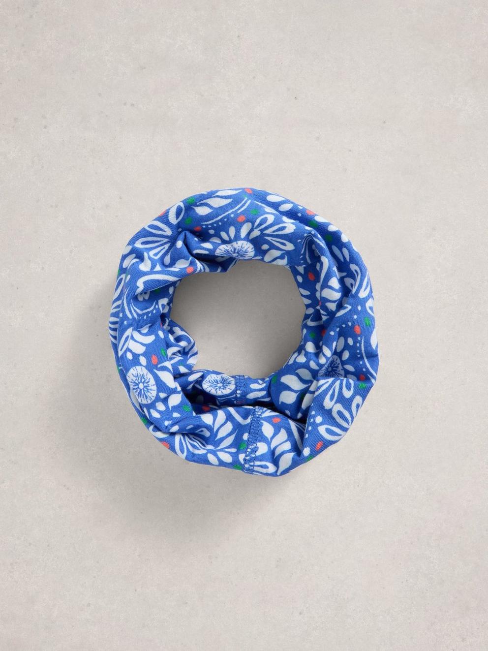 Versatile Neck Jersey Roll in BLUE MLT - LIFESTYLE