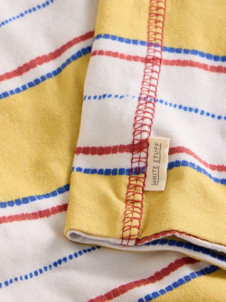 Versatile Neck Jersey Roll in CHART MLT - FLAT DETAIL