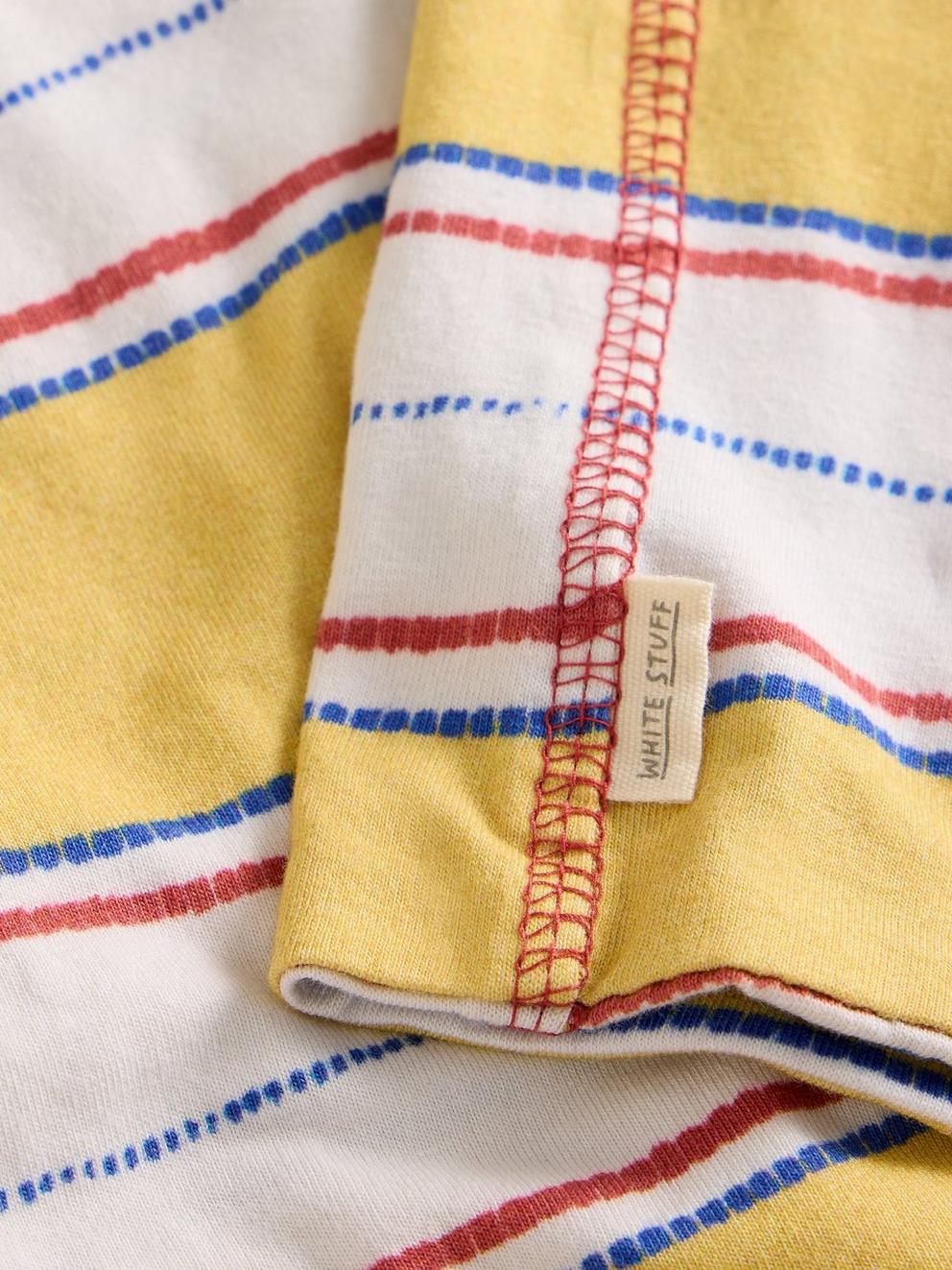 Versatile Neck Jersey Roll in CHART MLT - FLAT DETAIL