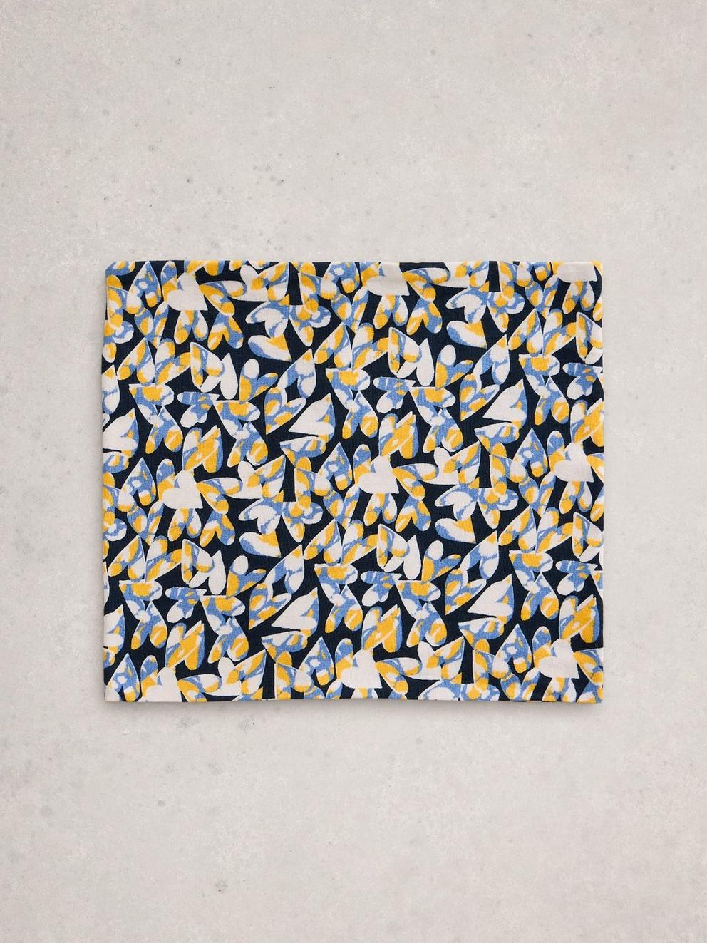 Versatile Neck Jersey Roll in CHART PR - FLAT BACK