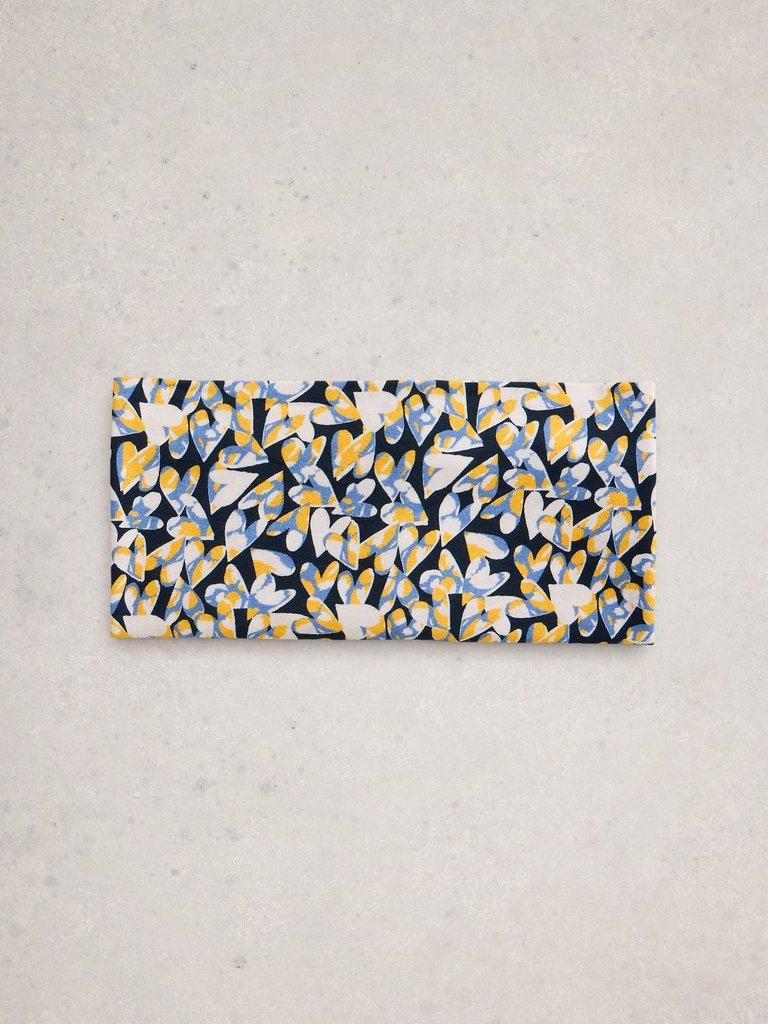 Versatile Neck Jersey Roll in CHART PR - FLAT FRONT