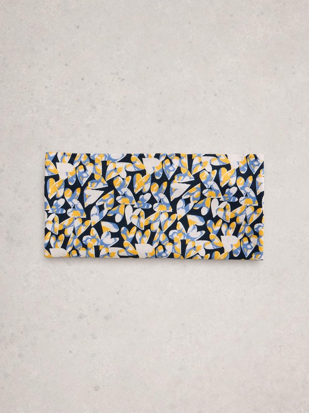 Versatile Neck Jersey Roll in CHART PR - FLAT FRONT