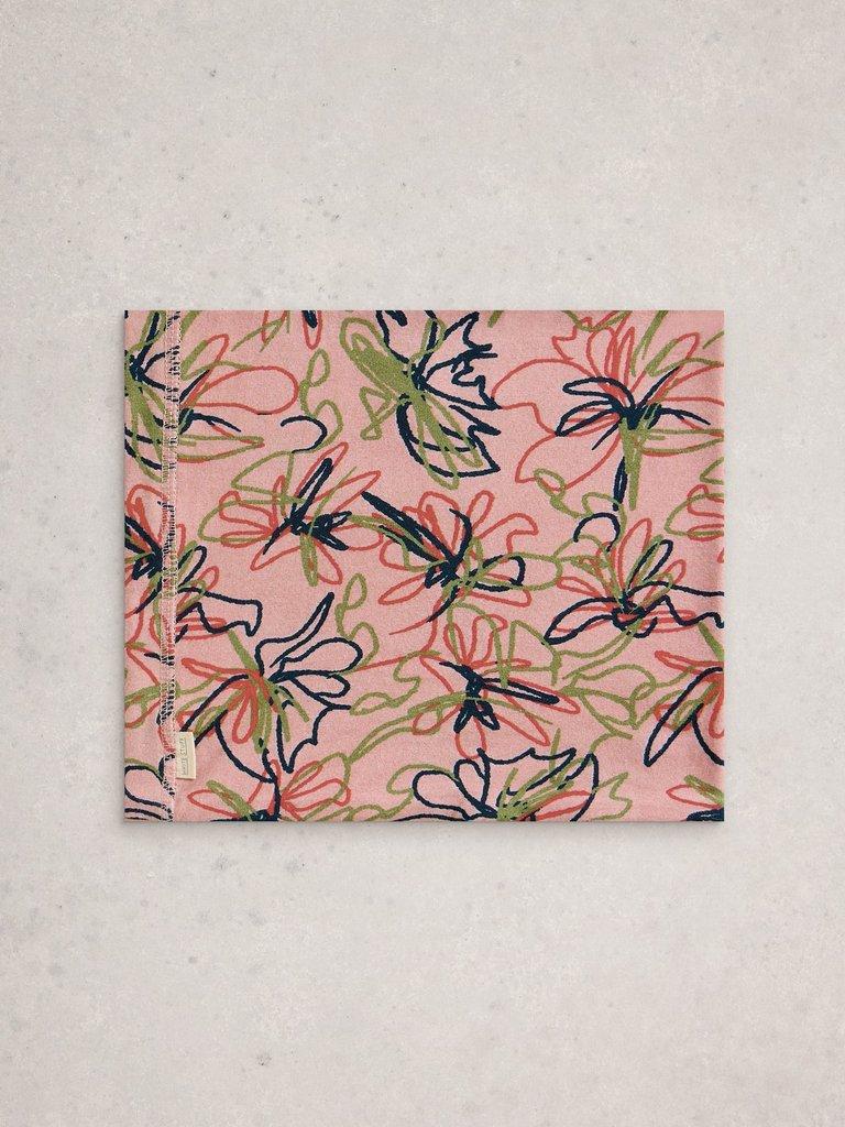 Versatile Neck Jersey Roll in PINK PR - FLAT BACK