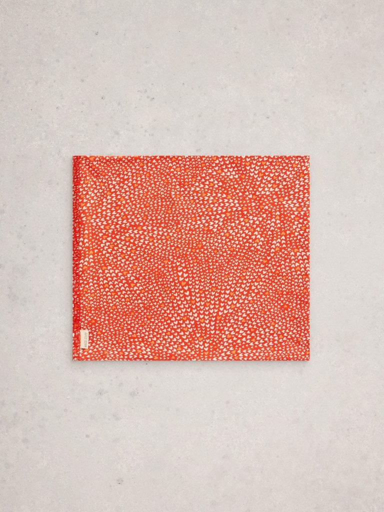 Versatile Neck Jersey Roll in RED PR - FLAT BACK