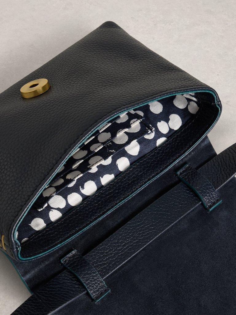 Tabby Landscape Bag Mini in DARK NAVY - FLAT DETAIL