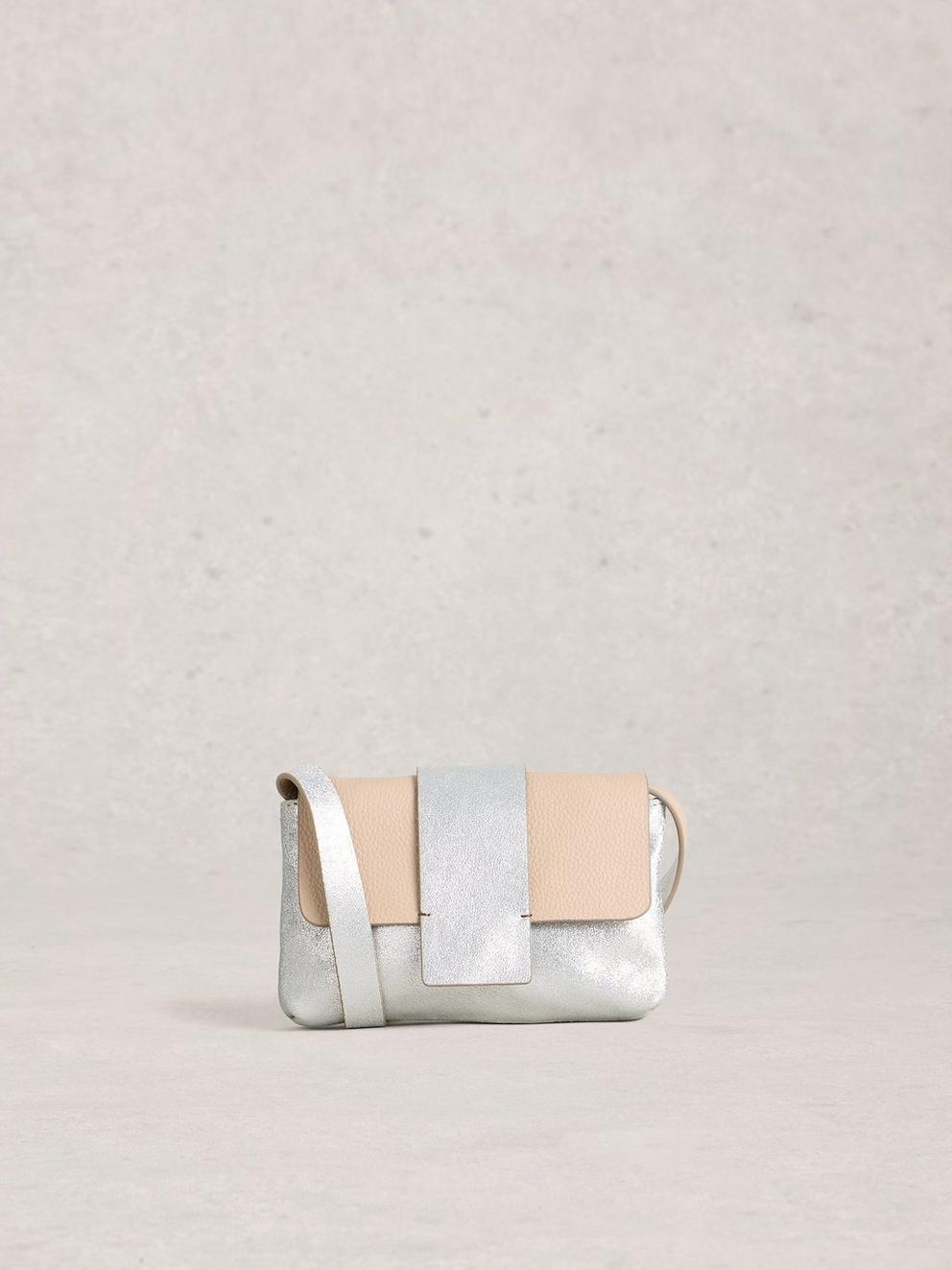 Tabby Landscape Bag Mini in SLV TN MET - LIFESTYLE