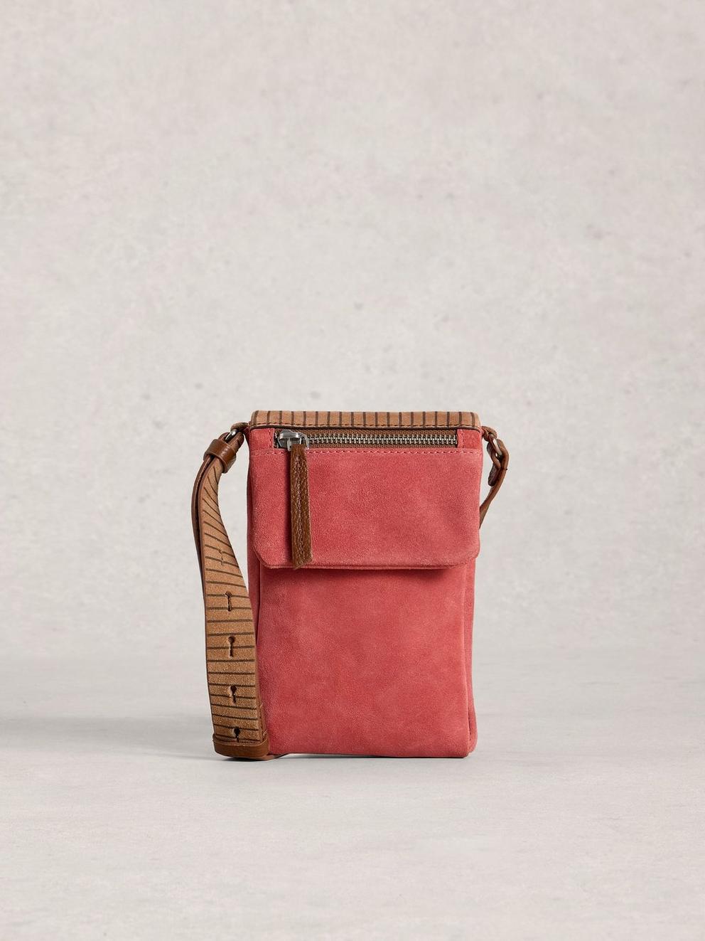 Tiggy Zip Phone Bag in PINK MLT - LIFESTYLE