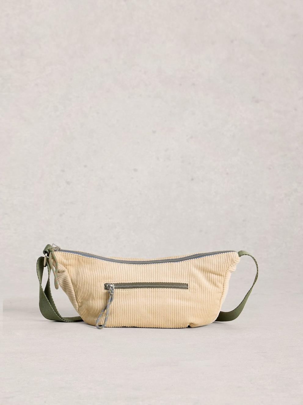 Meadow Zip Corduroy Bag in DK NAT - LIFESTYLE