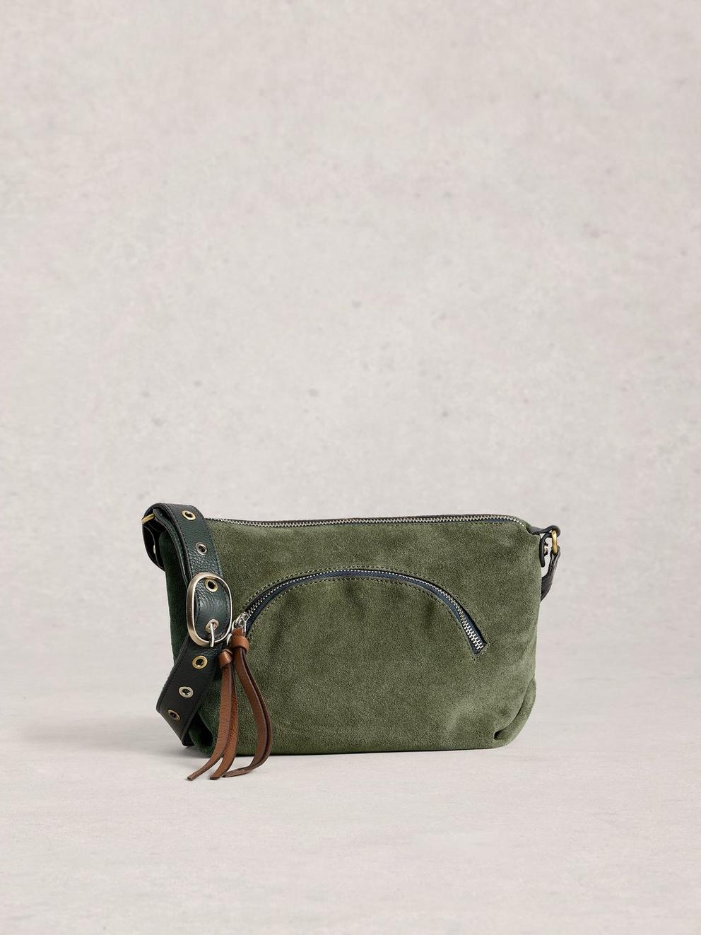 Hollie Crossbody Bag in KHAKI GRN - LIFESTYLE