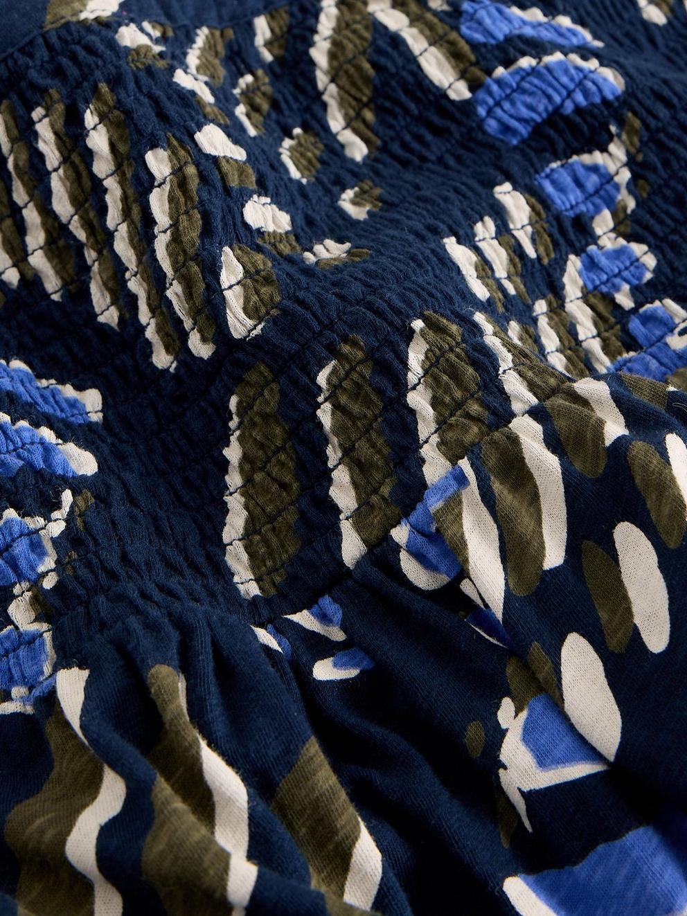 Jersey Marissa Maxi Skirt in NAVY PR - FLAT DETAIL