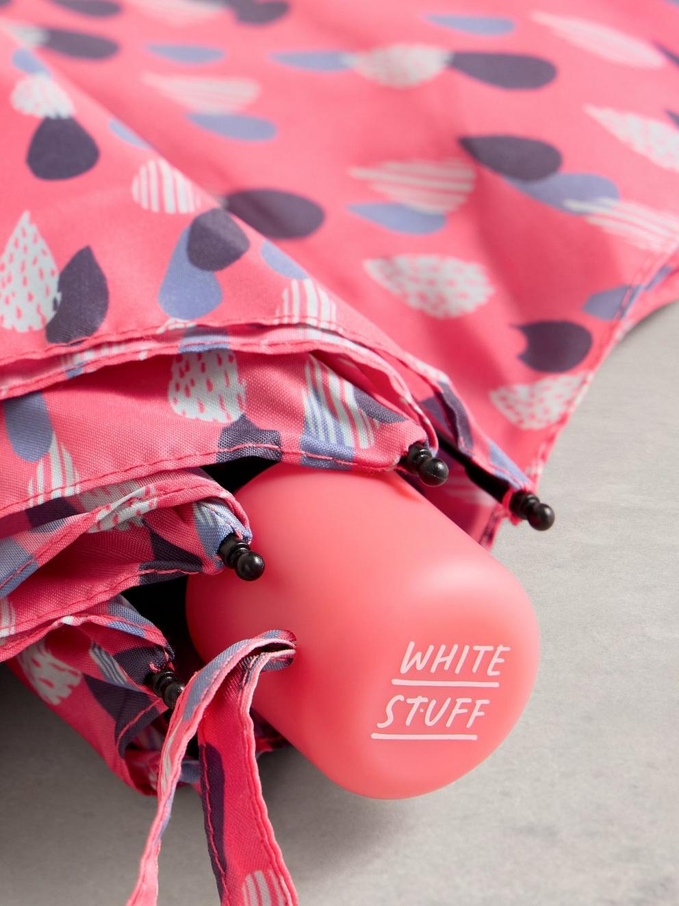 Umbrella in PINK PR - FLAT DETAIL