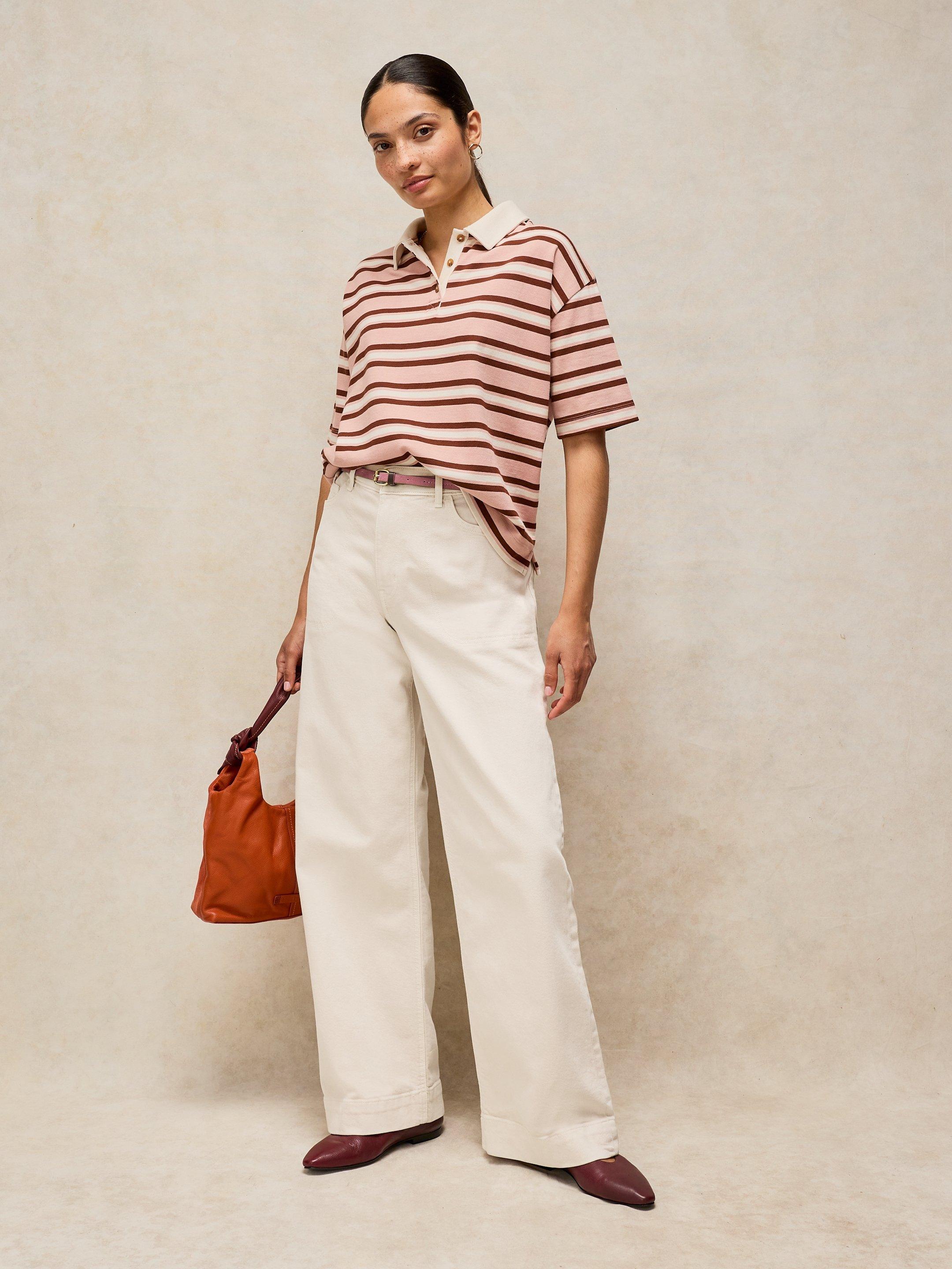 Tia Wide Leg Full Length Jean