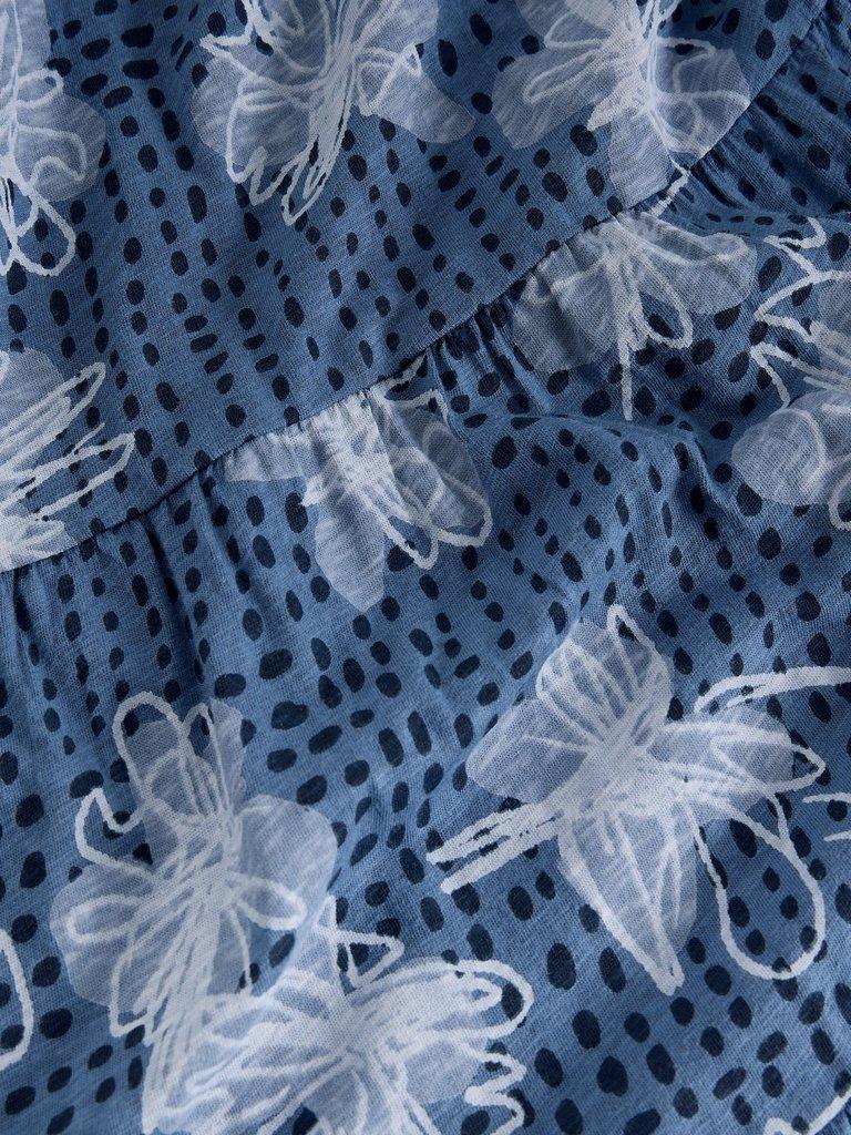 Tabitha Jersey Dress in BLUE PR - FLAT DETAIL