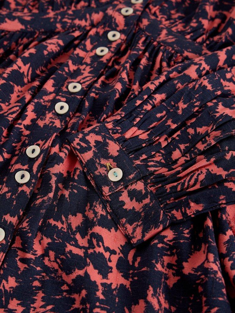 Phoebs Dress in PINK MLT - FLAT DETAIL